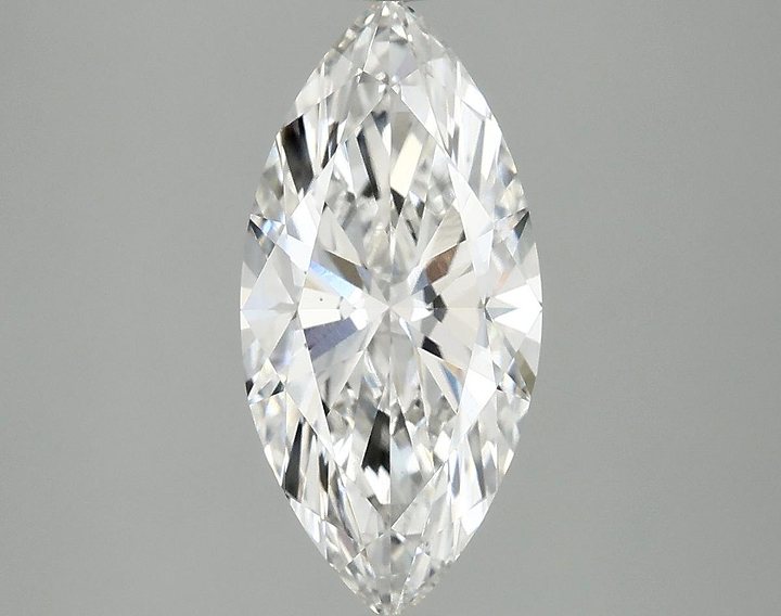 2.34 Carat Marquise Shaped Excellent Cut VVS2 IGI Certified Lab Grown Diamond