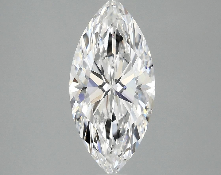 2.09 Carat Marquise Shaped Excellent Cut VS1 IGI Certified Lab Grown Diamond