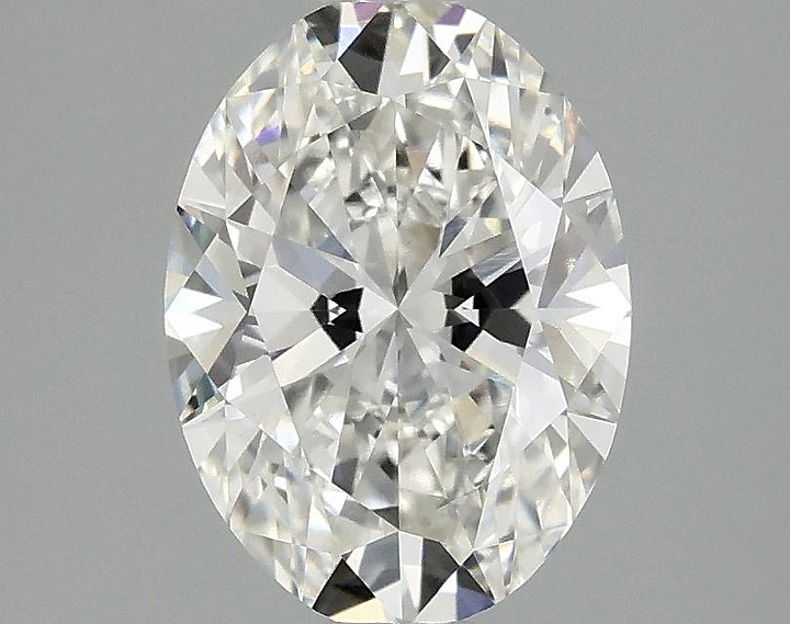 2.03 Carat Oval Shaped Ideal Cut VVS2 IGI Certified Lab Grown Diamond