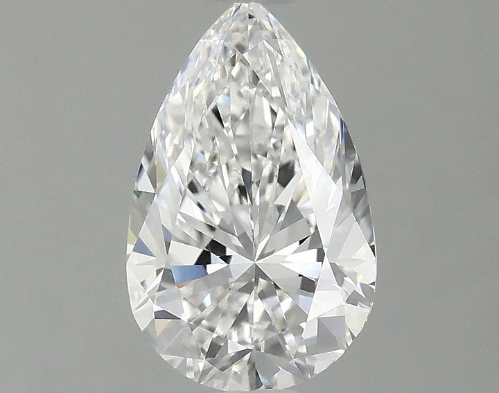 1.02 Carat Pear Shaped Ideal Cut VVS2 IGI Certified Lab Grown Diamond