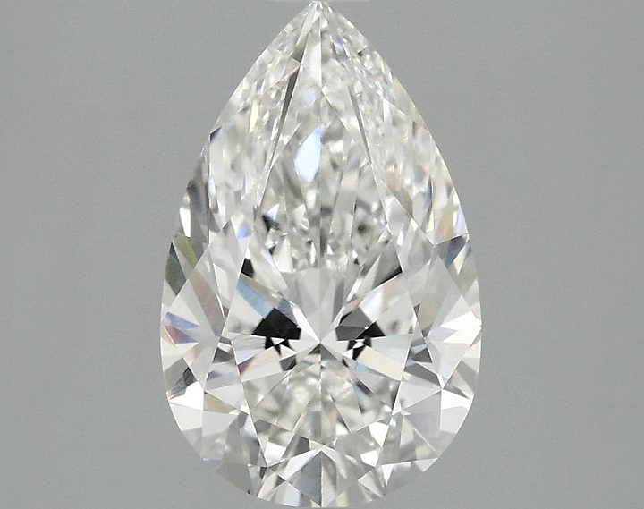 2.02 Carat Pear Shaped Ideal Cut VVS2 IGI Certified Lab Grown Diamond