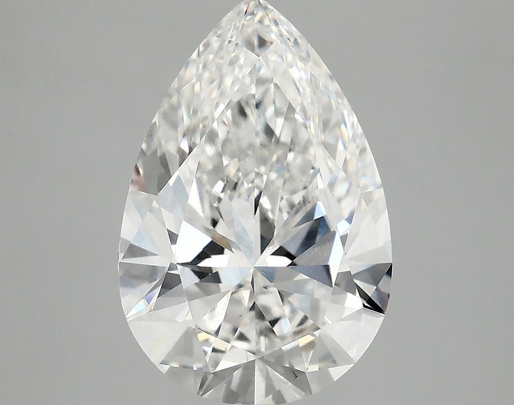 3.94 Carat Pear Shaped Excellent Cut VS1 IGI Certified Lab Grown Diamond