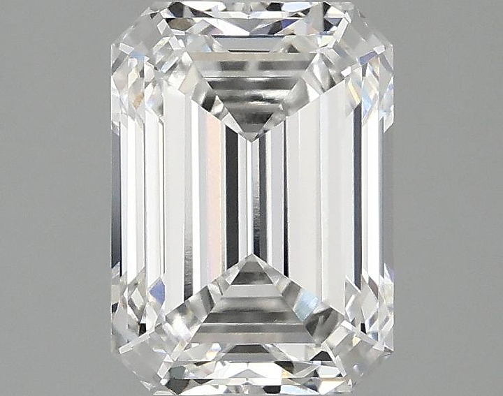 2.09 Carat Emerald Shaped Excellent Cut VVS2 IGI Certified Lab Grown Diamond