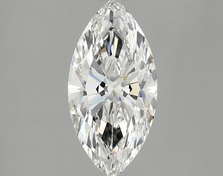 1.35 Carat Marquise Shaped Ideal Cut VVS2 IGI Certified Lab Grown Diamond