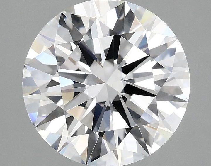 3.04 Carat Round Shaped Ideal Cut VVS2 IGI Certified Lab Grown Diamond