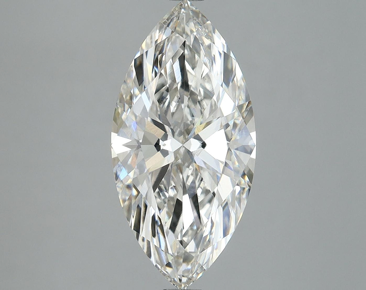 3.01 Carat Marquise Shaped Excellent Cut VVS2 IGI Certified Lab Grown Diamond
