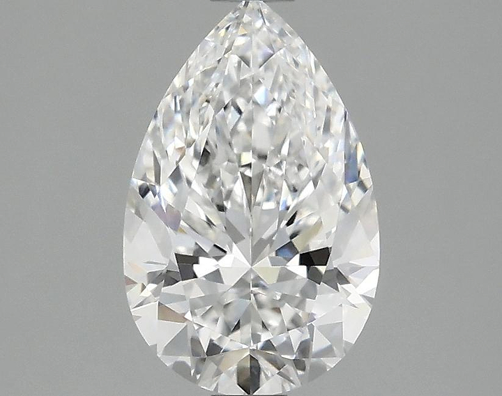 1.47 Carat Pear Shaped Ideal Cut VVS2 IGI Certified Lab Grown Diamond