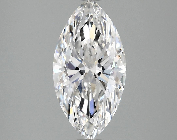 2.1 Carat Marquise Shaped Ideal Cut VS1 IGI Certified Lab Grown Diamond