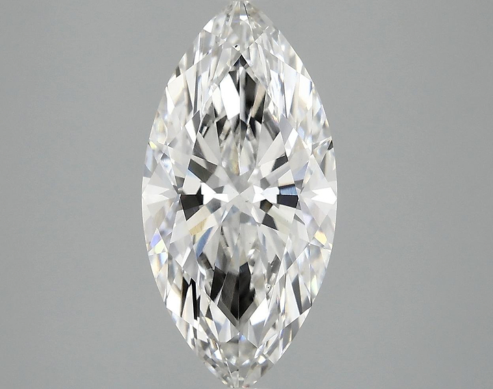 2.56 Carat Marquise Shaped Excellent Cut VS1 IGI Certified Lab Grown Diamond