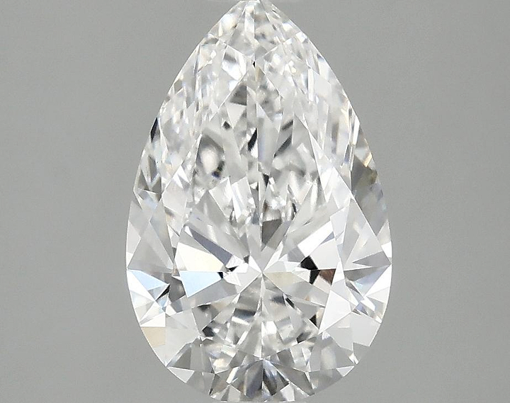 2.01 Carat Pear Shaped Ideal Cut VS1 IGI Certified Lab Grown Diamond