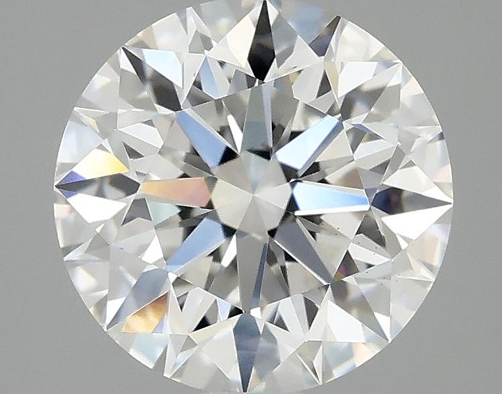 2.58 Carat Round Shaped Excellent Cut VS1 IGI Certified Lab Grown Diamond