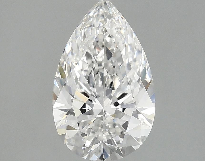1.55 Carat Pear Shaped Ideal Cut VS1 IGI Certified Lab Grown Diamond