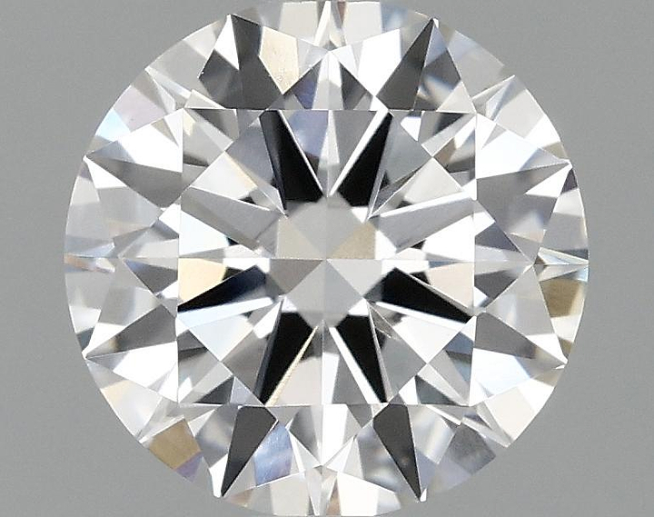 1.47 Carat Round Shaped Ideal Cut VVS2 IGI Certified Lab Grown Diamond