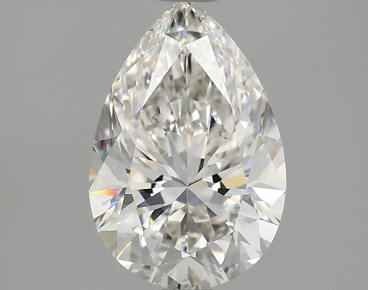 1.57 Carat Pear Shaped Excellent Cut VS1 IGI Certified Lab Grown Diamond