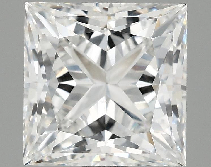 2.01 Carat Princess Shaped Ideal Cut VS2 IGI Certified Lab Grown Diamond
