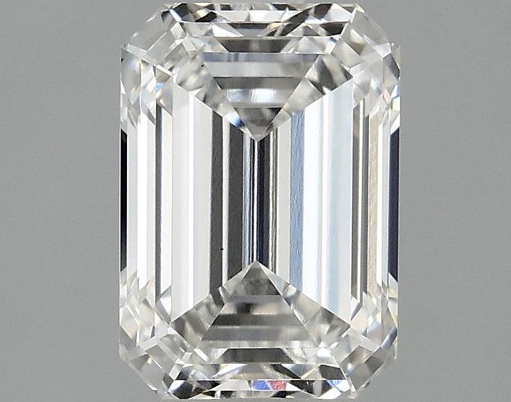 2.1 Carat Emerald Shaped Ideal Cut VS1 IGI Certified Lab Grown Diamond
