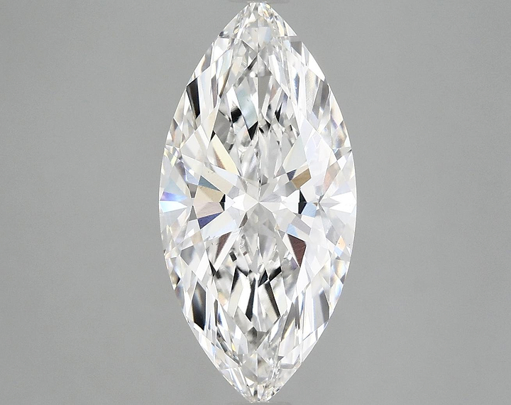 3.05 Carat Marquise Shaped Excellent Cut VS1 IGI Certified Lab Grown Diamond