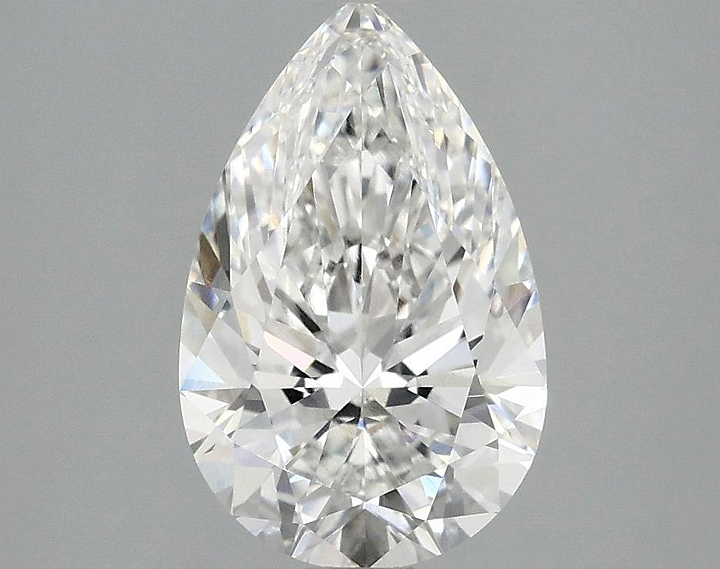 2.06 Carat Pear Shaped Ideal Cut VS1 IGI Certified Lab Grown Diamond