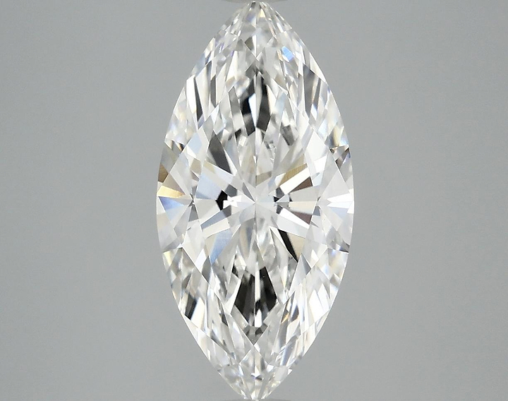 2.59 Carat Marquise Shaped Excellent Cut VVS2 IGI Certified Lab Grown Diamond