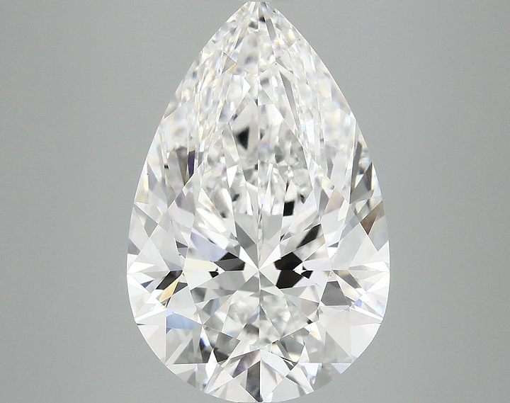 7.05 Carat Pear Shaped Ideal Cut VS1 IGI Certified Lab Grown Diamond