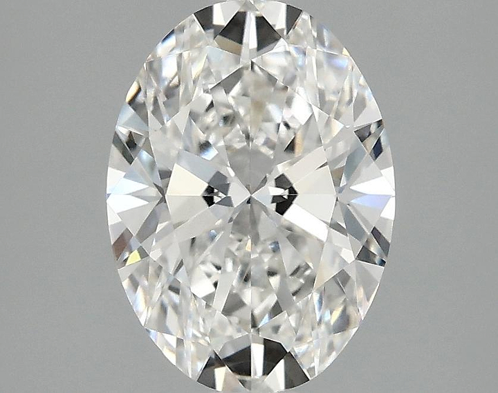 2.04 Carat Oval Shaped Ideal Cut VVS2 IGI Certified Lab Grown Diamond