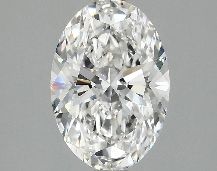 1.57 Carat Oval Shaped Ideal Cut VVS2 IGI Certified Lab Grown Diamond