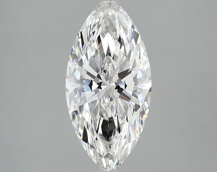 1.59 Carat Marquise Shaped Excellent Cut VVS2 IGI Certified Lab Grown Diamond