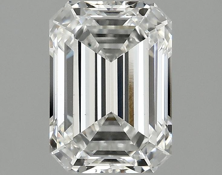 2.09 Carat Emerald Shaped Ideal Cut VS1 IGI Certified Lab Grown Diamond