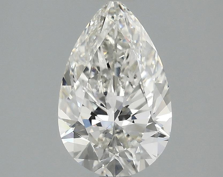 1.47 Carat Pear Shaped Ideal Cut VVS2 IGI Certified Lab Grown Diamond