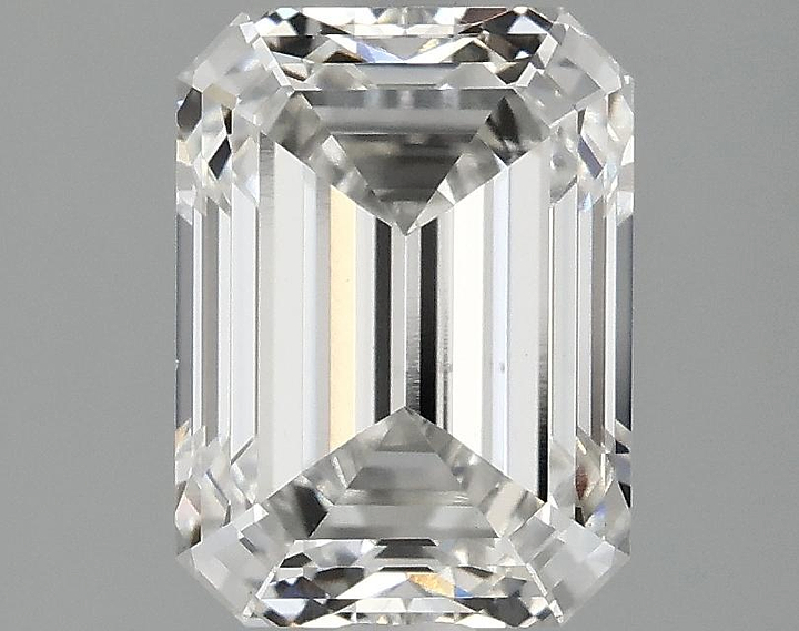 2.0 Carat Emerald Shaped Excellent Cut VS1 IGI Certified Lab Grown Diamond