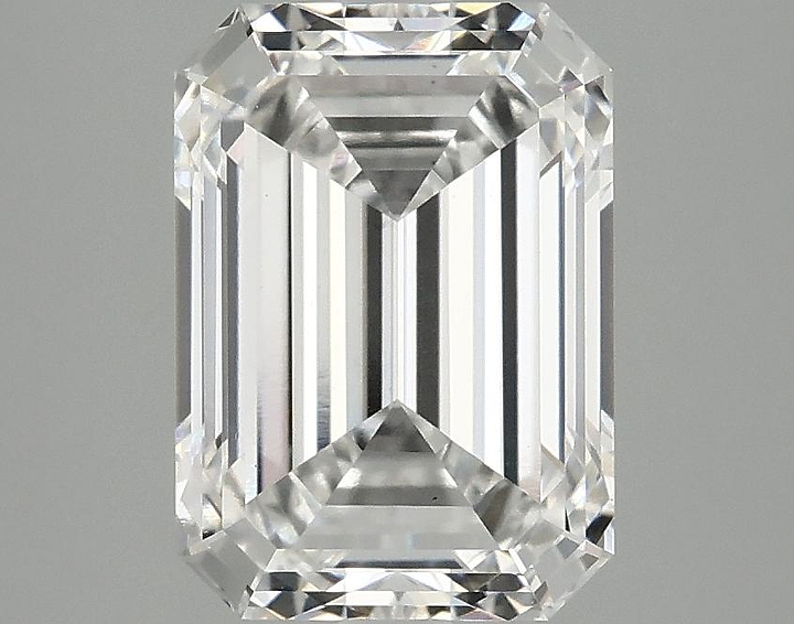 3.22 Carat Emerald Shaped Ideal Cut VS1 IGI Certified Lab Grown Diamond