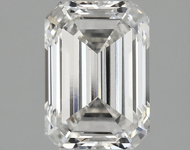 2.0 Carat Emerald Shaped Ideal Cut VS1 IGI Certified Lab Grown Diamond