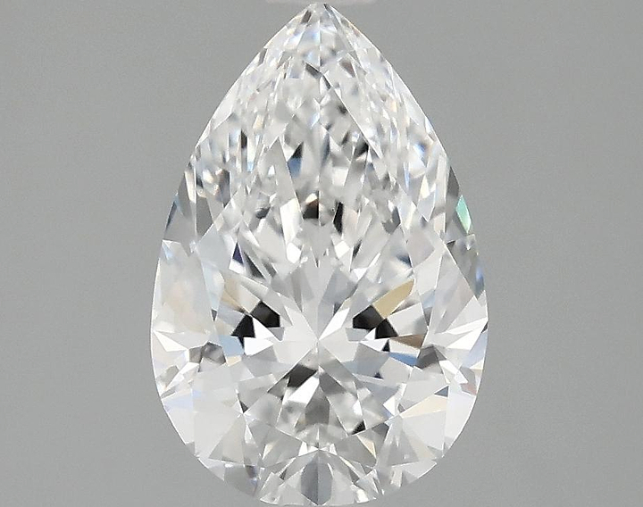1.55 Carat Pear Shaped Excellent Cut VVS2 IGI Certified Lab Grown Diamond