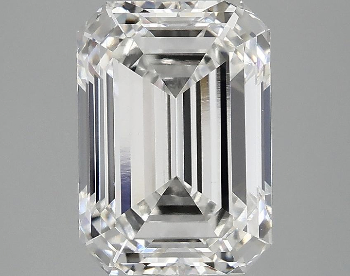 3.04 Carat Emerald Shaped Ideal Cut VS1 IGI Certified Lab Grown Diamond