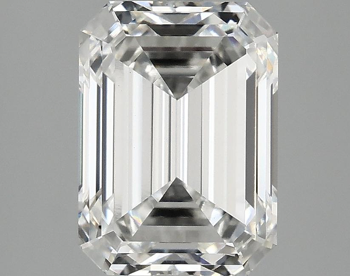 3.1 Carat Emerald Shaped Excellent Cut VVS2 IGI Certified Lab Grown Diamond