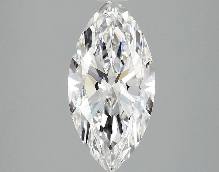 2.01 Carat Marquise Shaped Ideal Cut VVS2 IGI Certified Lab Grown Diamond