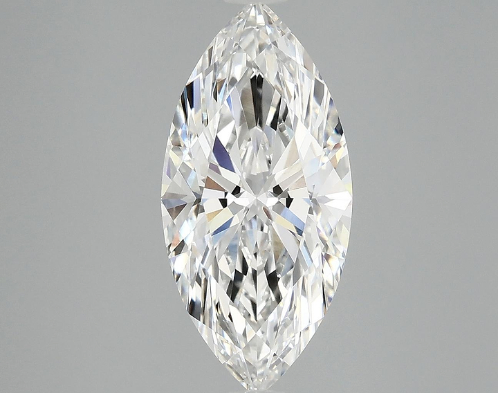 2.99 Carat Marquise Shaped Excellent Cut VVS2 IGI Certified Lab Grown Diamond