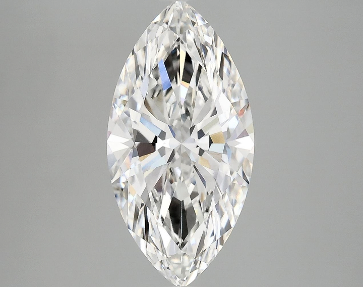 3.09 Carat Marquise Shaped Ideal Cut VVS2 IGI Certified Lab Grown Diamond