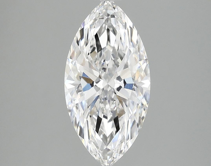 1.91 Carat Marquise Shaped Ideal Cut VVS2 IGI Certified Lab Grown Diamond