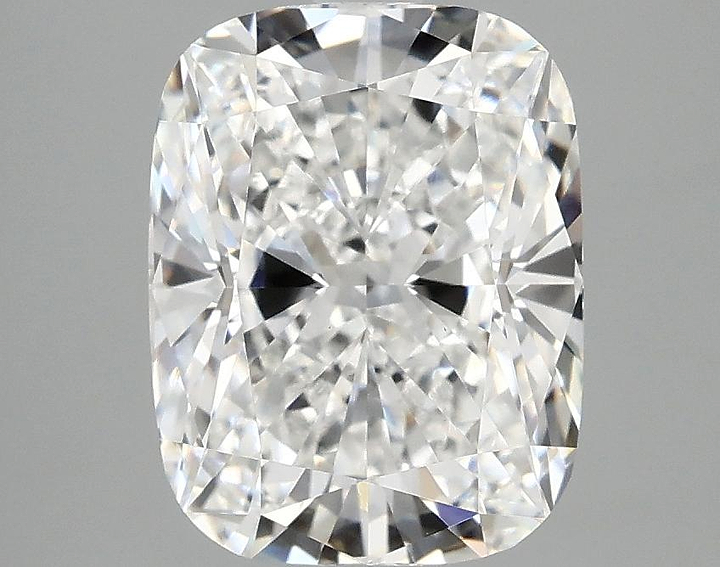3.08 Carat Cushion Shaped Excellent Cut VVS2 IGI Certified Lab Grown Diamond