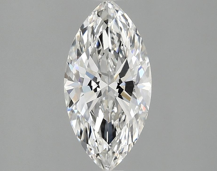 1.25 Carat Marquise Shaped Ideal Cut VVS2 IGI Certified Lab Grown Diamond