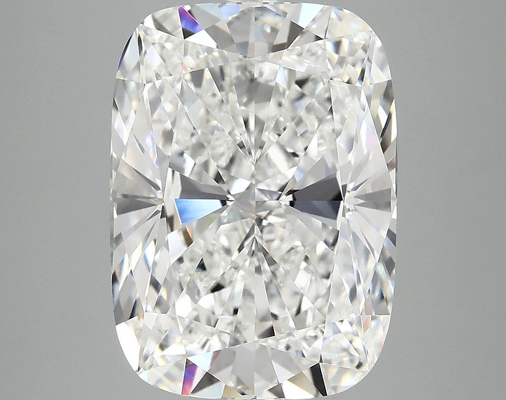6.85 Carat Cushion Shaped Excellent Cut VVS2 IGI Certified Lab Grown Diamond