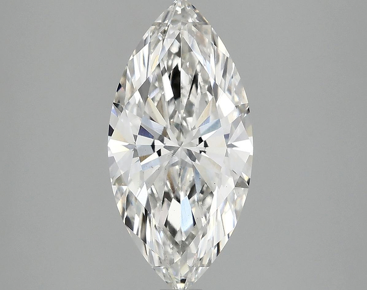 2.38 Carat Marquise Shaped Excellent Cut VS2 IGI Certified Lab Grown Diamond