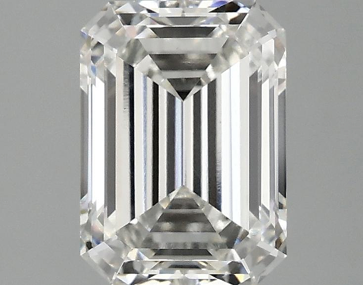 2.1 Carat Emerald Shaped Excellent Cut VVS2 IGI Certified Lab Grown Diamond