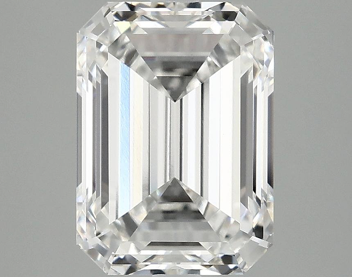 3.38 Carat Emerald Shaped Excellent Cut VS1 IGI Certified Lab Grown Diamond