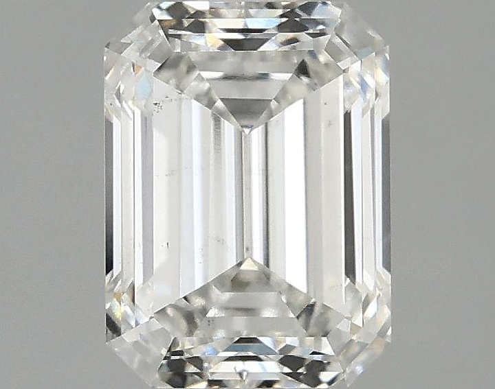 2.0 Carat Emerald Shaped Excellent Cut SI1 IGI Certified Lab Grown Diamond
