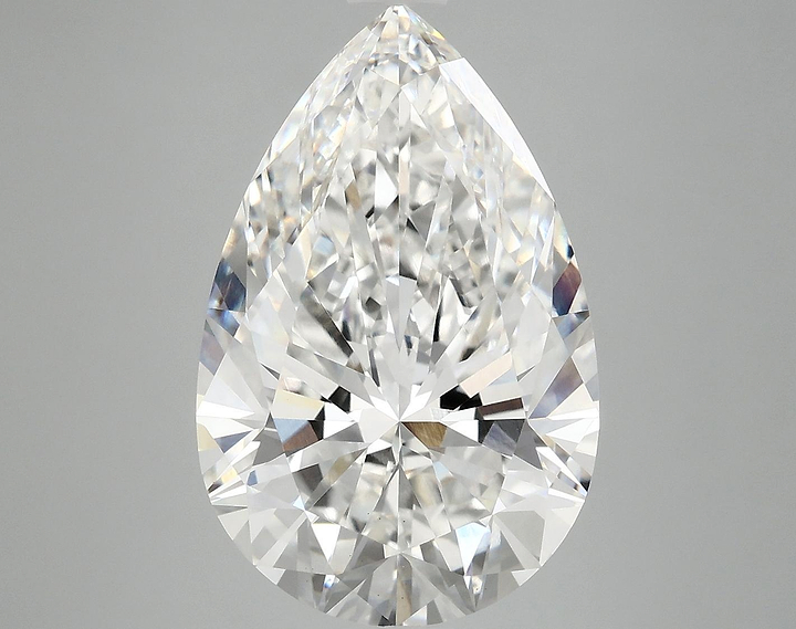 7.13 Carat Pear Shaped Ideal Cut VS1 IGI Certified Lab Grown Diamond