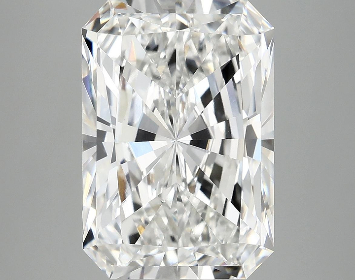 6.89 Carat Radiant Shaped Ideal Cut VVS2 IGI Certified Lab Grown Diamond