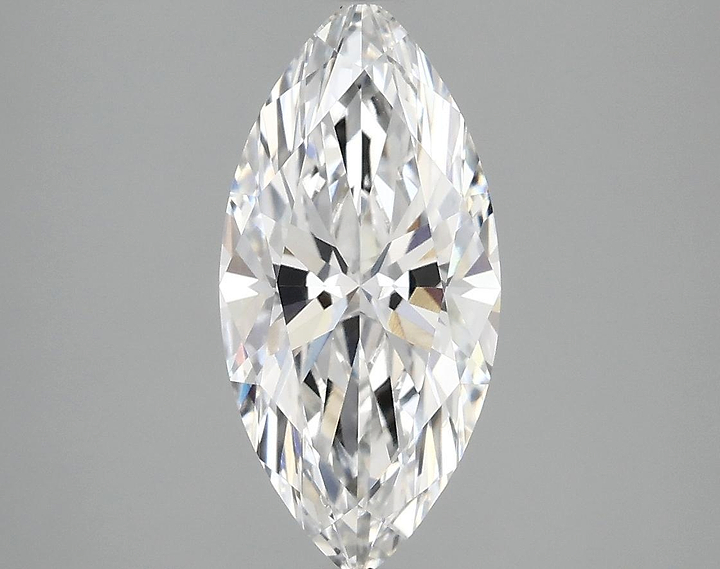 2.01 Carat Marquise Shaped Excellent Cut VVS2 IGI Certified Lab Grown Diamond