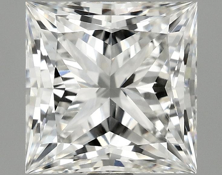 1.96 Carat Princess Shaped Ideal Cut VVS2 IGI Certified Lab Grown Diamond
